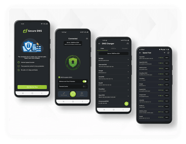 Android app development services dashboard showing mobile application testing and performance optimization metrics